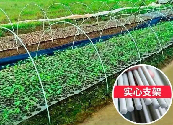 стеклоткань усиленная волокном пластиковая штанга гибкая штанги 10mm для засаживать зеленого дома